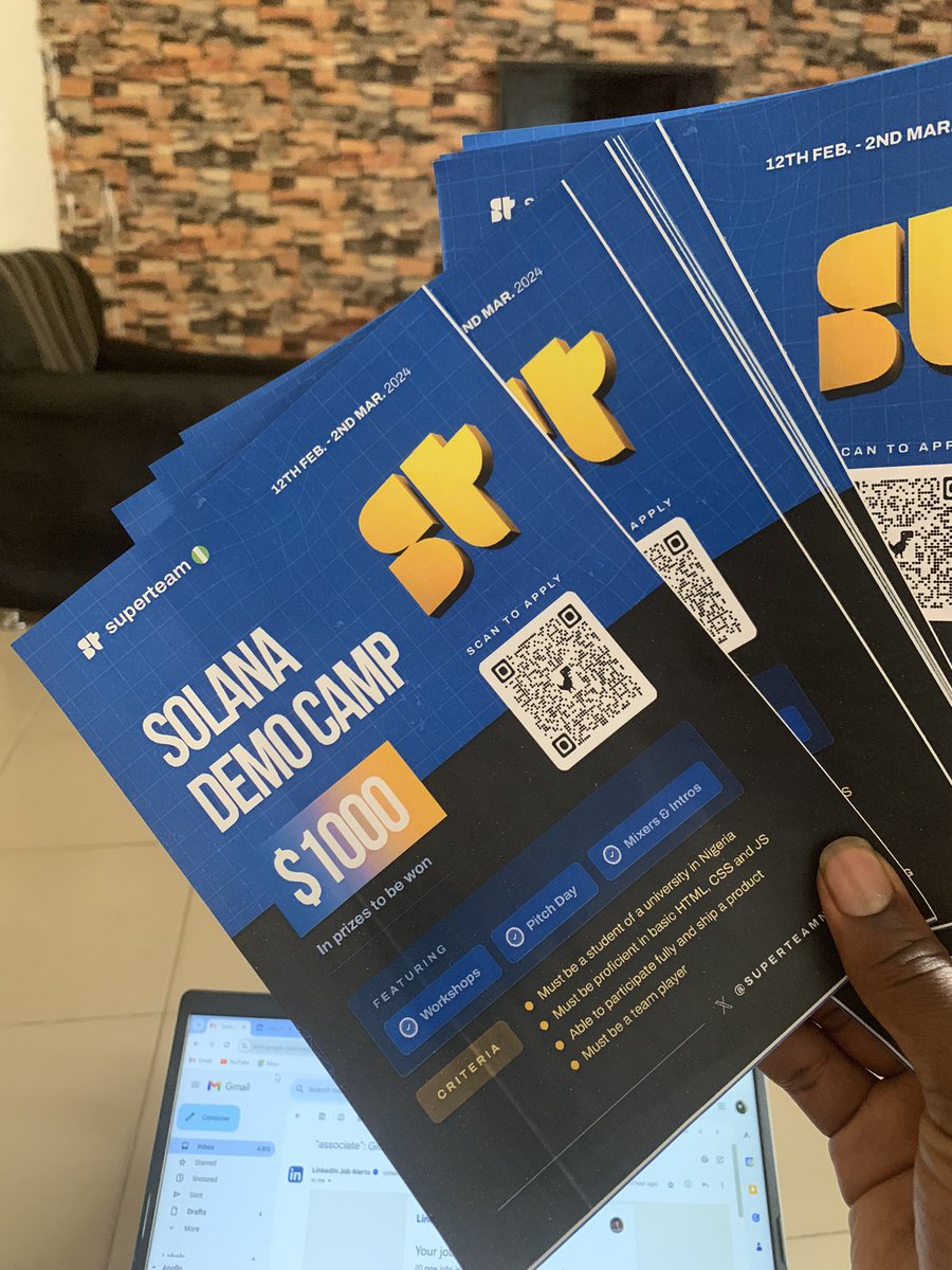 Favedevv's tweet image. @solana demo camp brought to you by @SuperteamNG