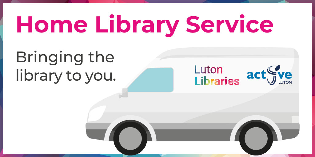 Luton Libraries (@lutonlibraries) on Twitter photo Do you love reading but can't get to the library? Let the library come to you with the Home Library Service! Call us on 01582 491428 or email info@lutonlibraries.co.uk. Visit lutonlibraries.co.uk/digital-conten… for more information.
<a href="/ActiveLuton/">Active Luton</a> <a href="/lutoncouncil/">Luton Council</a> Do you love reading but can't get to the library? Let the library come to you with the Home Library Service! Call us on 01582 491428 or email info@lutonlibraries.co.uk. Visit lutonlibraries.co.uk/digital-conten… for more information.
<a href="/ActiveLuton/">Active Luton</a> <a href="/lutoncouncil/">Luton Council</a>