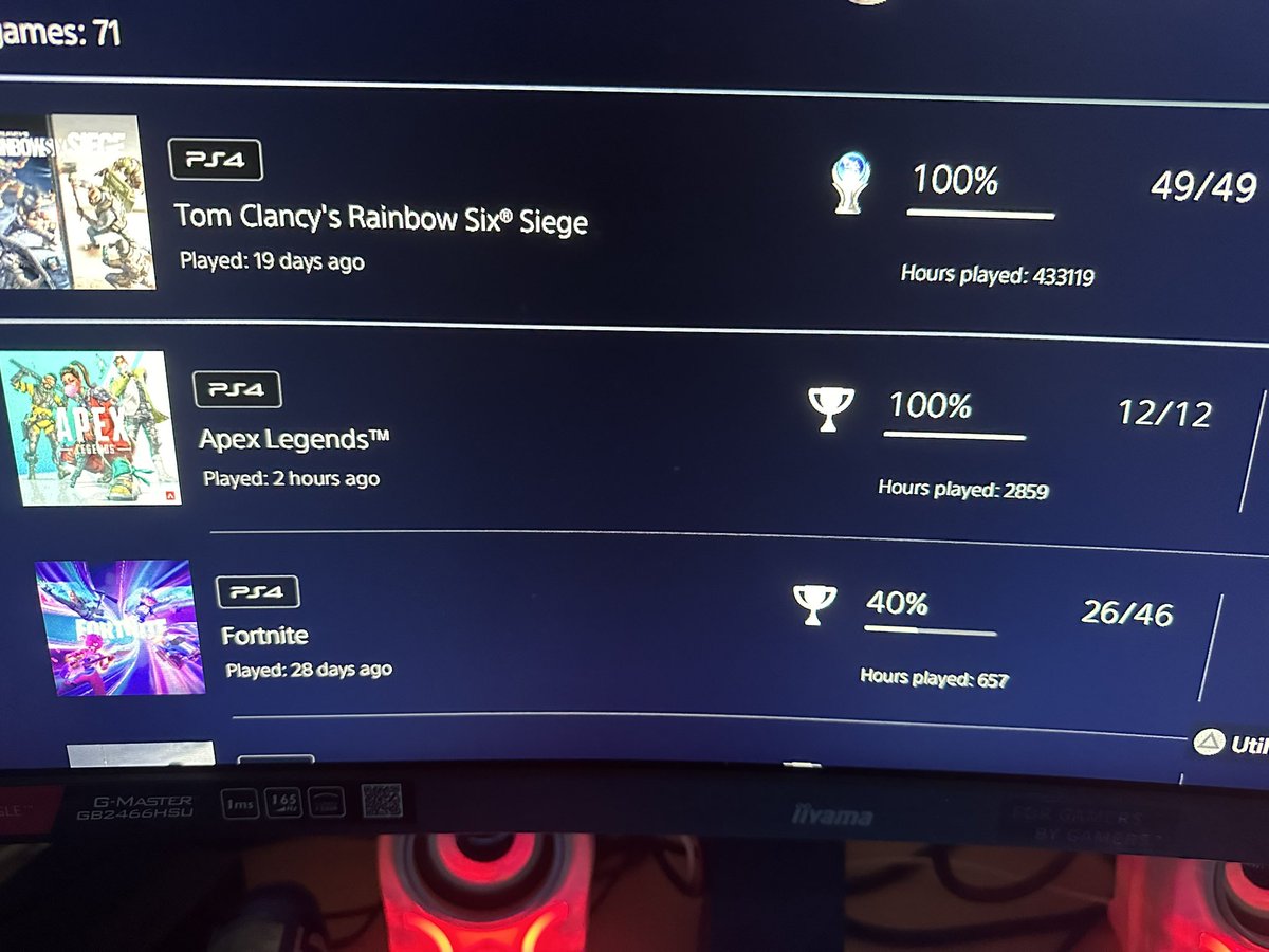 KIIPS2's tweet image. Can someone explain to me how is it possible that this guy has 400k hours on a single game? I need answers otherwise I won’t sleep at night. #Gaming #RainbowSixSiege