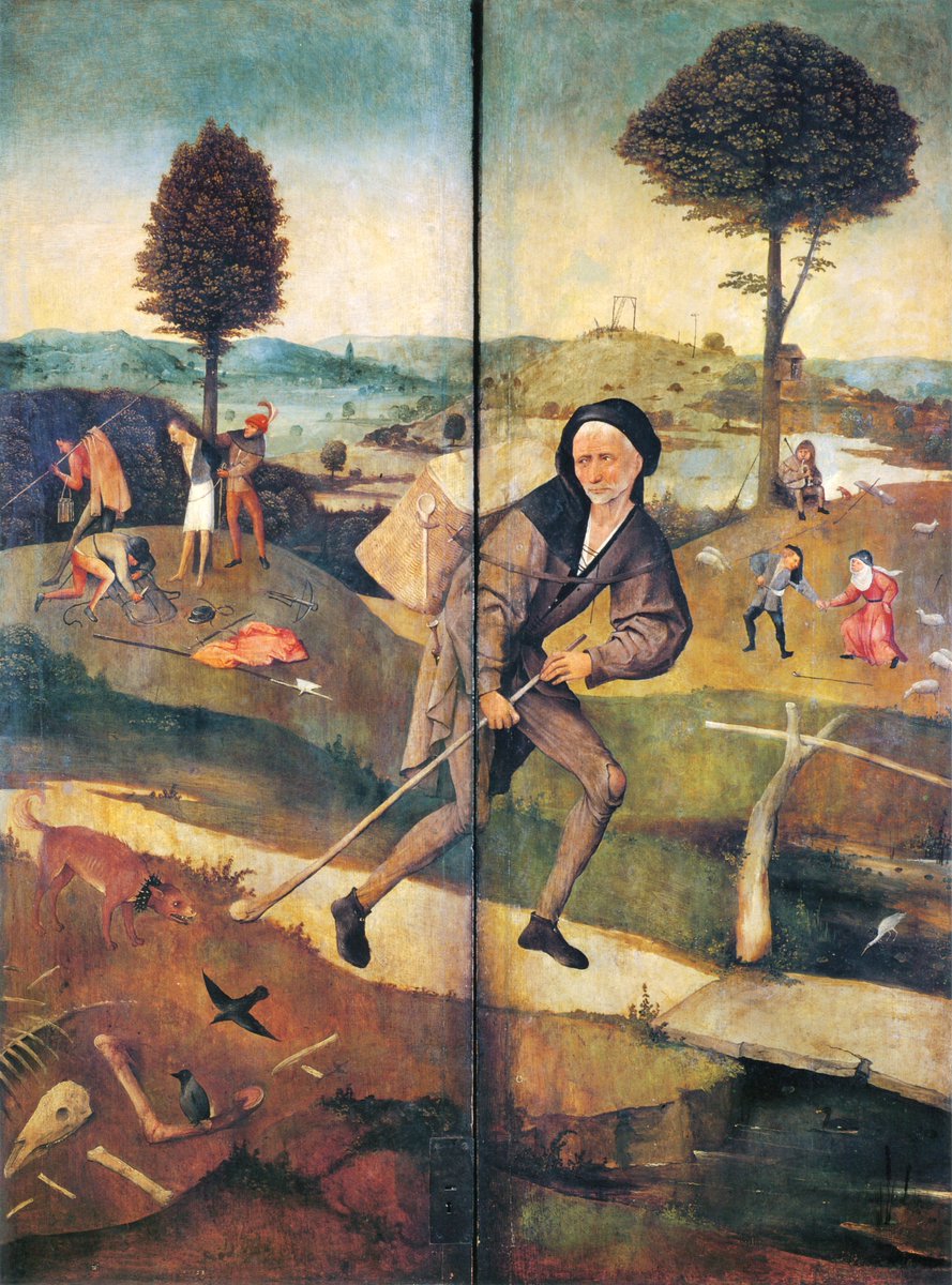 I just released a new video discussing The Haywain Triptych (c. 1516) by Hieronymus Bosch: youtu.be/-Wk3ptzxQpU The main message by Bosch to his people was not to make evil choices, otherwise you would end up on the right side of this triptych. #ArtHistory #Painting