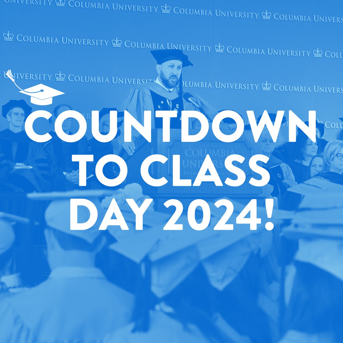 It's official! The Countdown to Class Day 2024 has commenced. Head to the link below for more information. 💙👩‍🎓 #ColumbiaCollege1754 #Classof2024 🔗: bit.ly/3SYyDIq