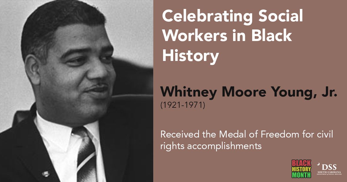 February is Black History Month, and we are recognizing the African Americans who have made strides in social work throughout history. Today, we recognize Whitney Moore Young, Jr.
bit.ly/4biFlA4 

#BlackHistoryMonth