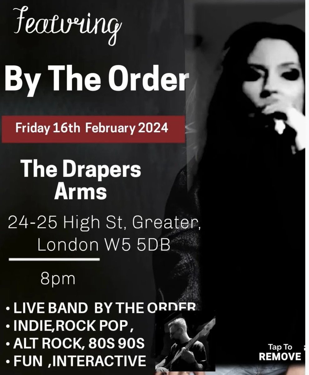 drapersealing's tweet photo. 🕺🏾 Friday vibes 💃🏼 and fizz Friday 🍾 what’s not to love? 
Tonight Is the night! #livemusic #ealing @whatsonealing #ealingfeeling @bytheorderband https://t.co/AebpwSTa7D