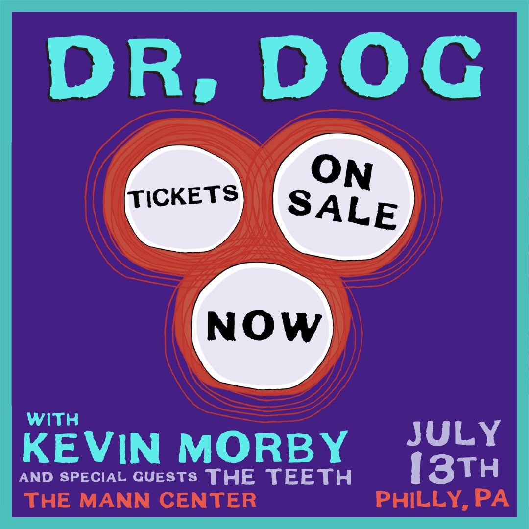 All tickets for our show at the Mann Center are on sale now, get tix at the link! drdogmusic.com/tour