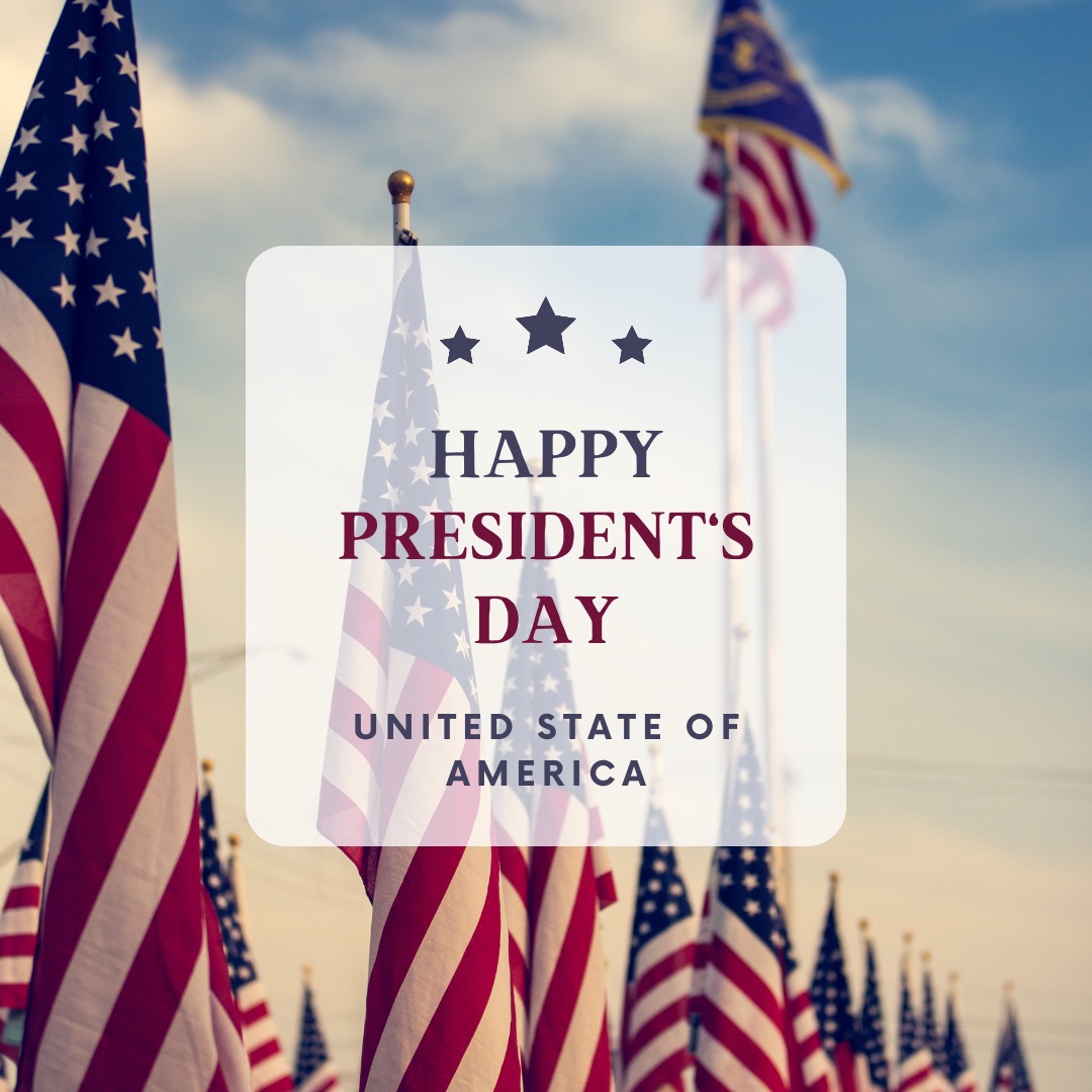 Today,Presidents Day, we remember and celebrate the legacies of our nation's leaders. Let us draw inspiration from their examples of compassion, courage, and commitment to the betterment of our communities. As we reflect on their impact, let us strive to emulate their leadership.