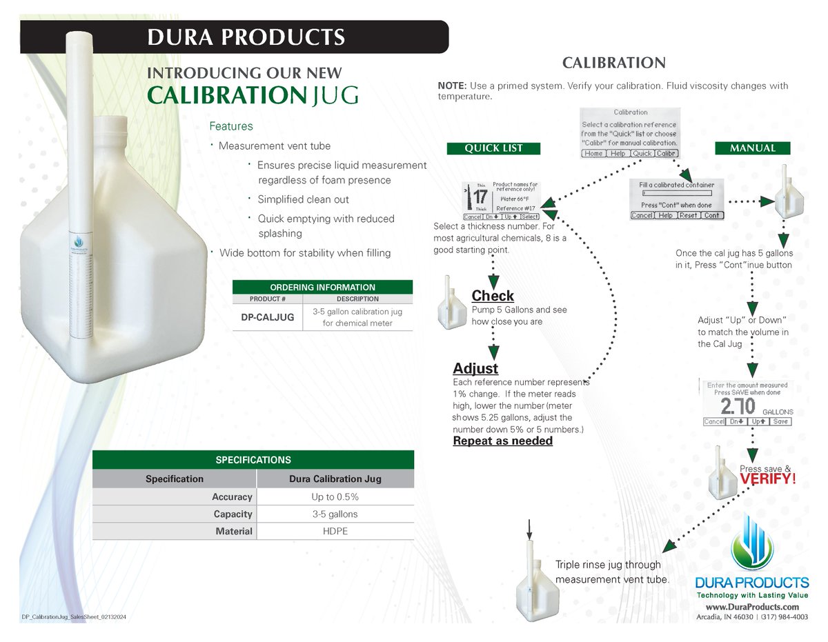 Make sure to stop by and see our new calibration jug in booth #8086 at <a href="/KYNFMS/">National Farm Machinery Show</a>!