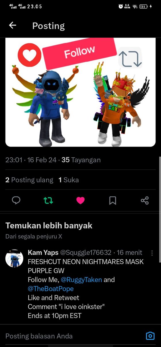 CrownS44591's tweet photo. @Squggle176632 @EfazDev Done https://t.co/hnTGcXsp35