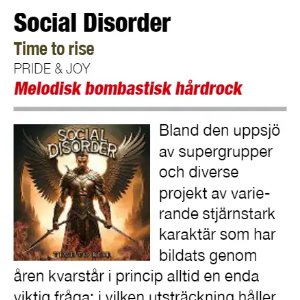 SWEDEN ROCK MAGAZINE ⭐️7/10⭐️
"Melodic Bombastic Hard Rock"