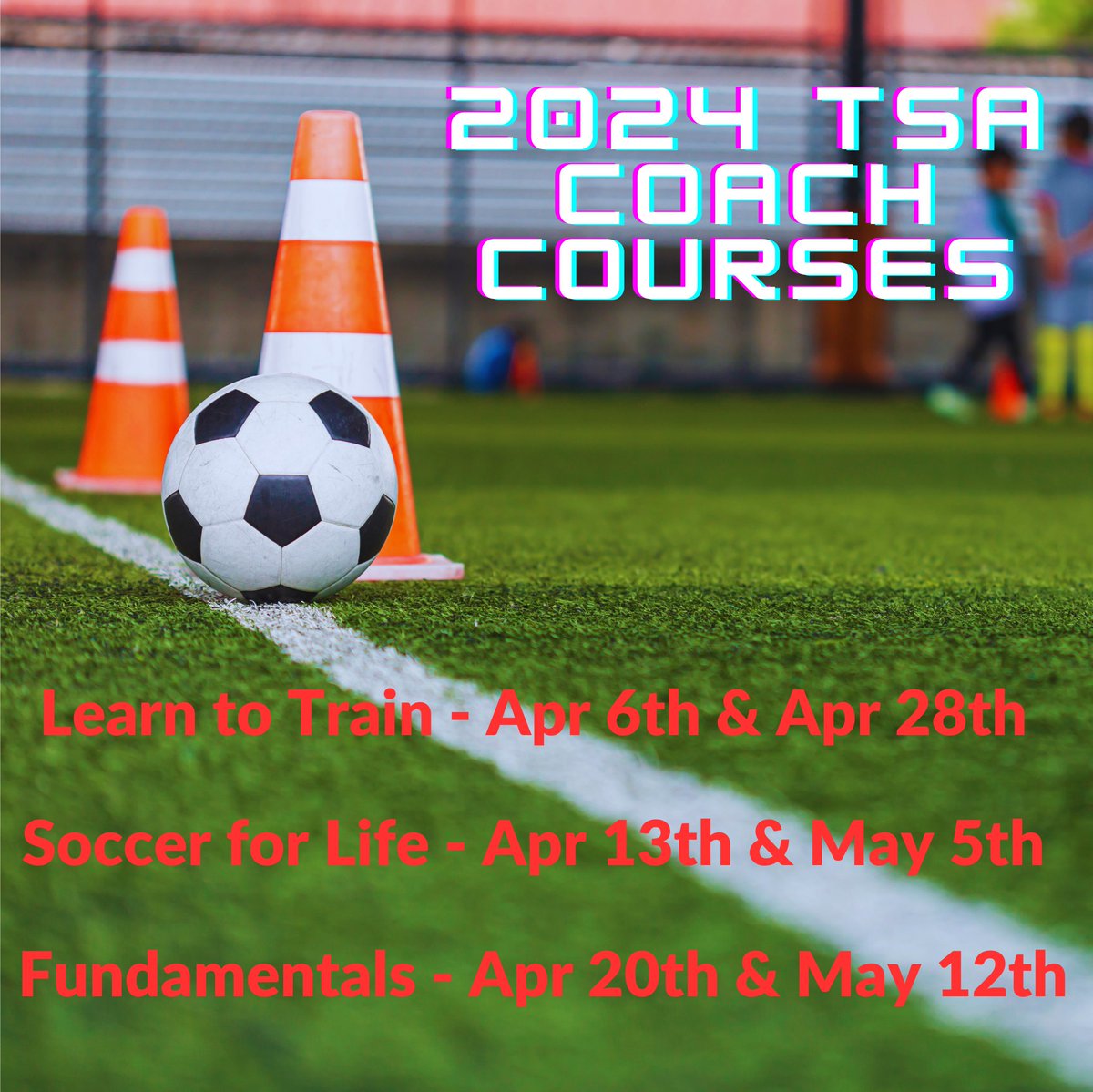 TorontoSA's tweet image. 2024 Coach Education Calendar TSA Member coaches will be eligible to receive their course fee refunded IN FULL. Don't miss out on this great opportunity. For more information visit our website: torontosoccerassociation.ca/clubsite/?p=16…