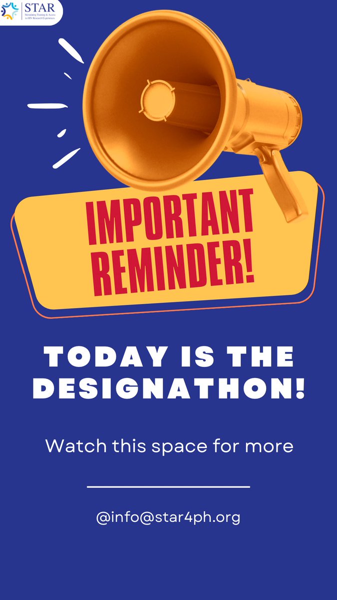star4ph's tweet photo. Wake up! THE DESIGNATHON GOES LIVE TODAY 🌟💡🥳 stay tuned to our X page for LIVE tweets about the event. https://t.co/pXg9shc8Dp
