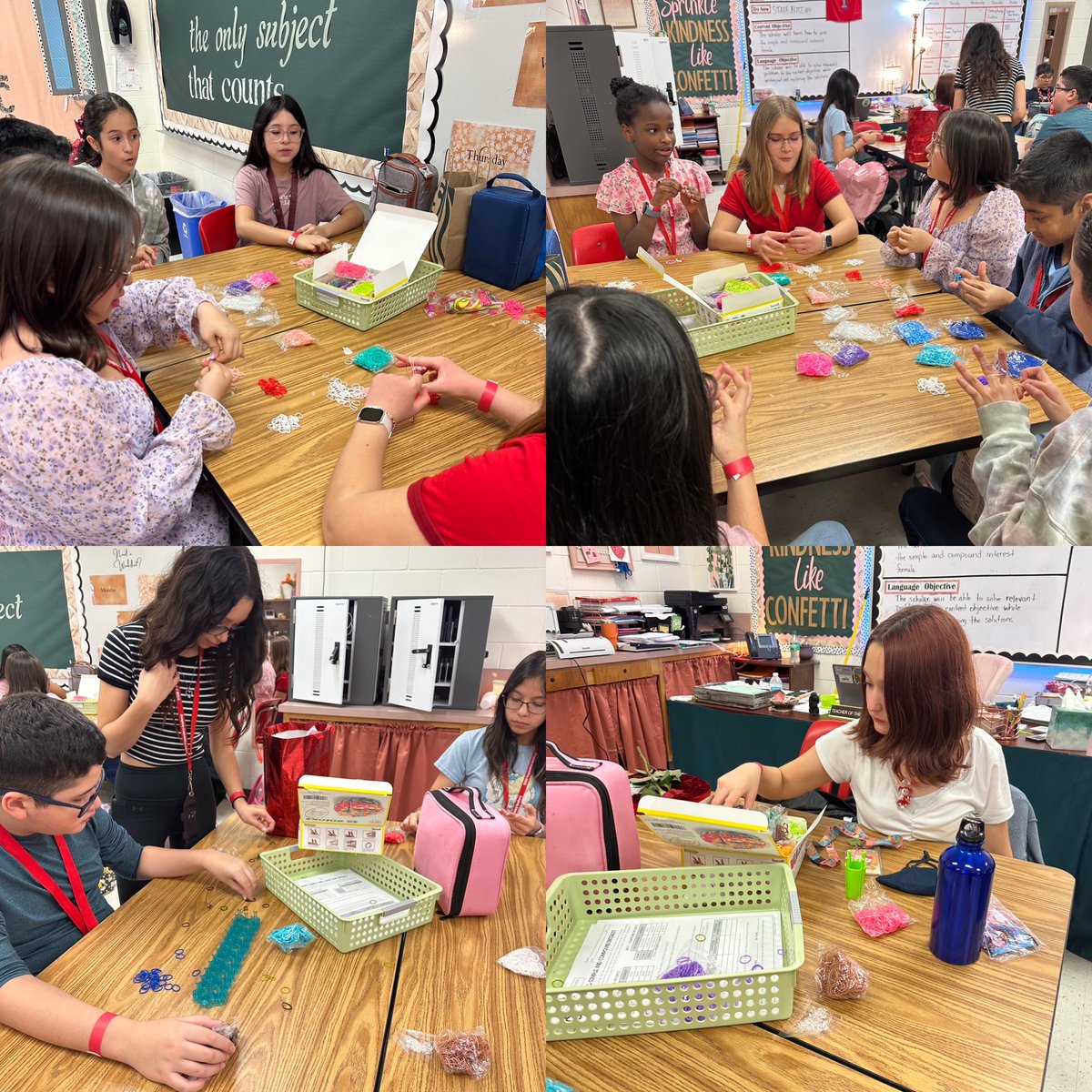 For today’s #SpartanSpotlight, Prep Academy would like to recognize Mrs. Brown’s SET class. Her students worked on creating a rainbow loom. Way to “weave” creativity into the academic day, Mrs. Brown!