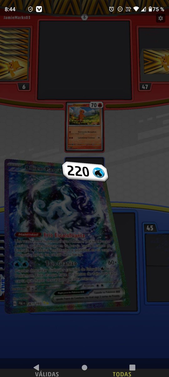yumeroti's tweet photo. @PokemonTCG @Pokemon @GAMEFREAK_info @Pokemonlatam   
look how this is.
I can't play with these problems
How am I going to rise in rank with problems like this?
I have a good internet connection and my cell phone is a motorola 20 edge lite
obviously I lost that duel
#Bugs https://t.co/wmPr5pxC8J