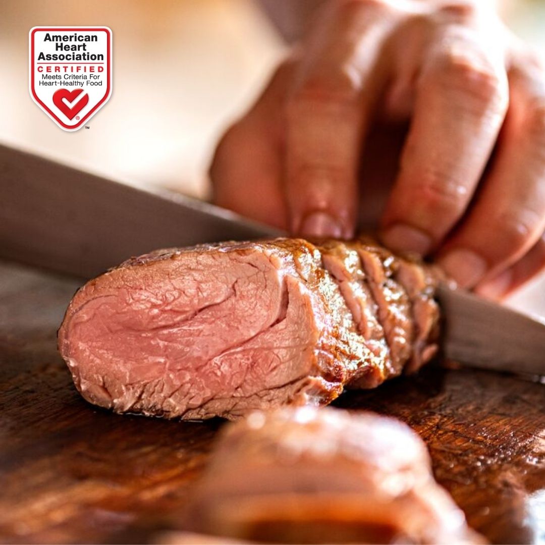 We’re proud of the fact that pork tenderloin is certified as heart-healthy by American Heart Association! Learn how to incorporate this cut into a balanced diet: pork.org/cuts/pork-tend…