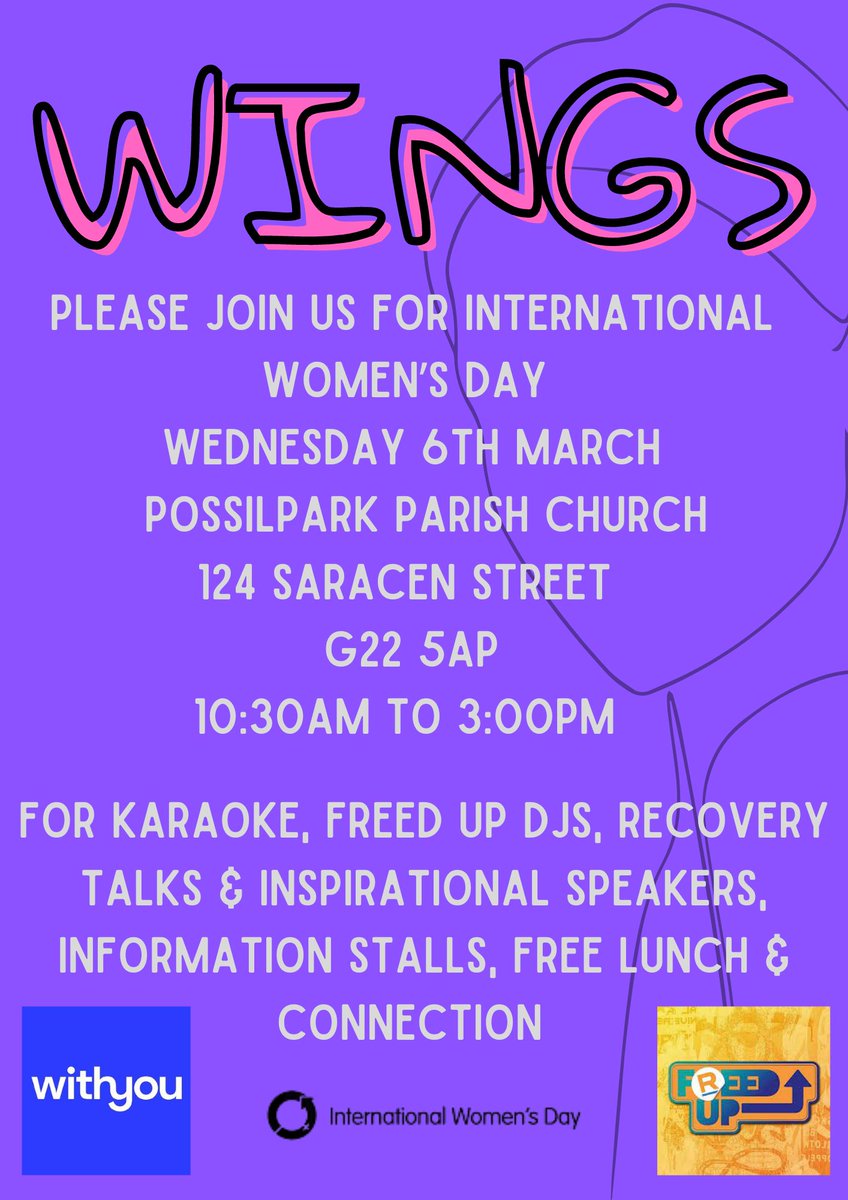 Our Women only WINGS Women's International Day Event will be held on Wednesday 6th March. Join us for what will be an amazing day empowering our Women !! 🫶🦋 @WithYouNWHub
