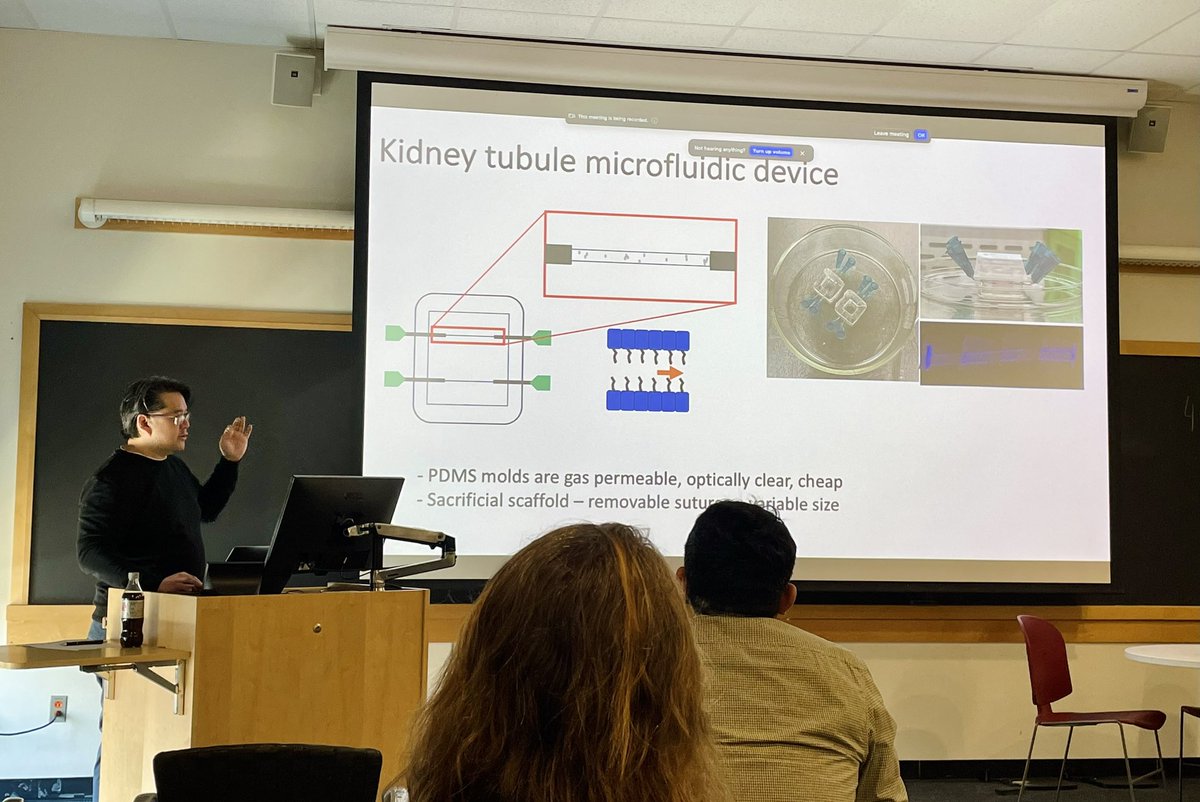 So awesome to have back to back Fridays with lectures by star research faculty, showcasing their creative research approaches & inspirational progress! Tissue engineering approaches in Neph by @WilliamGChang & RIP updates on his lab’s PKD research by our section chair @PKDSteve