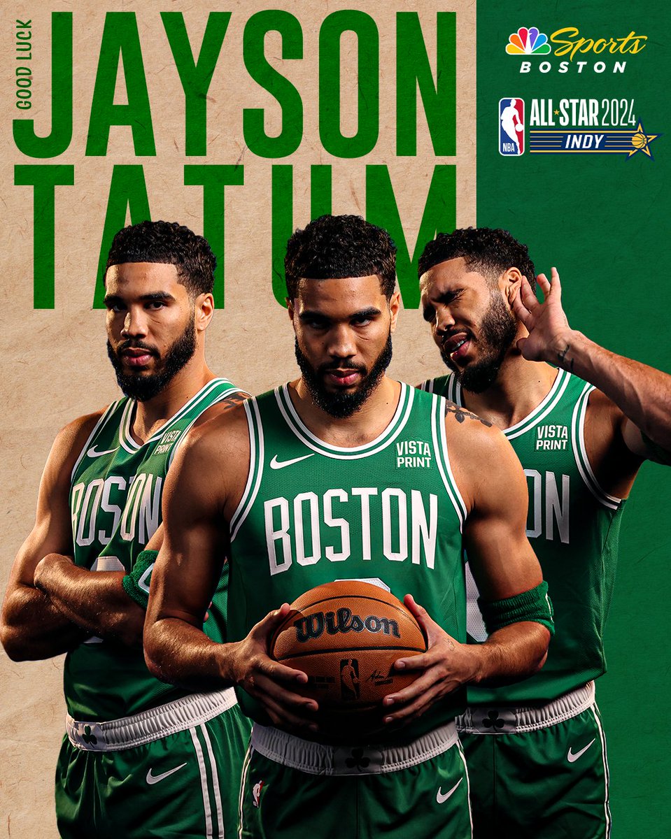 NBCSCeltics's tweet photo. Good luck in INDY JT and JB ⭐🏀 https://t.co/sAjUCABq9o