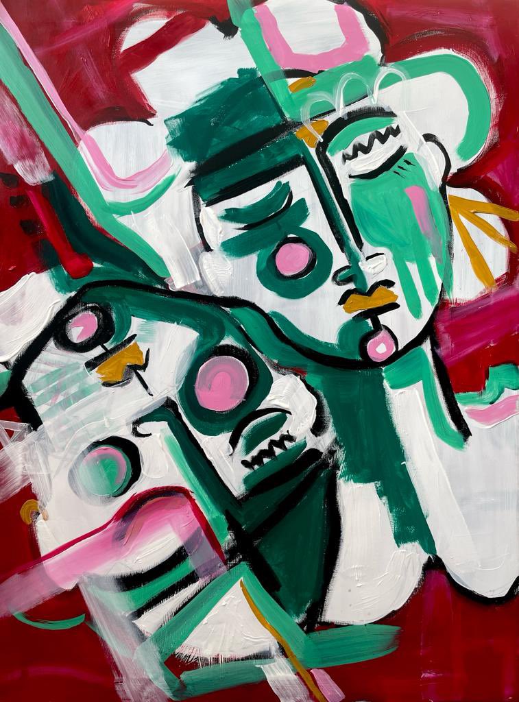 Undocumentfilm's tweet image. Our very own multitalented director Kyla Simone Bruce has some of her paintings showing at The Gallery at The Playroom in North London until Sunday 19th February 💘

kylasimonebruce.com/art