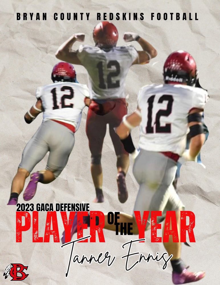Honored to be announced GACA Defensive Player of the Year!