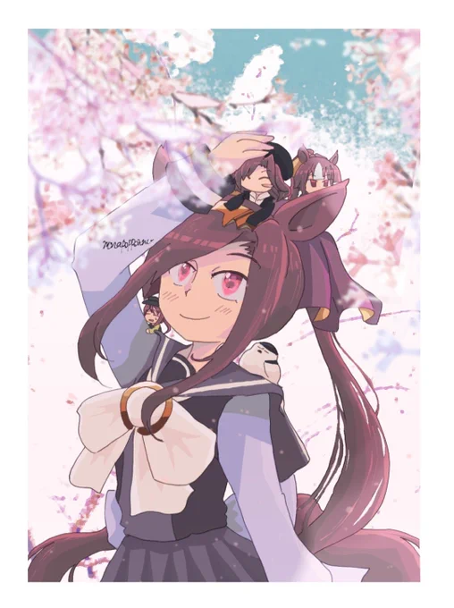 鳩(@minapopponnu )さんからうちンとこのバクシン的運命的なな何かファミリーイラストいただきました!
ありがとうございます!!!!!😊 