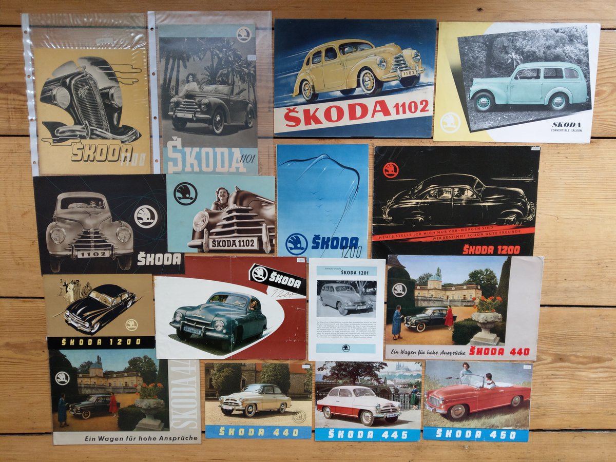 Extremely rare catalogues of 1938 Type Popular 1100 and 1940 Škoda 1101 Tudor @EddyFoxcrossfo1 @Klassikauto @chanel19870307 @yzFcJs6GgLS6Xod @youngpranee33 @FWWinterberg @SaitoTube @tomu987654321 @bigchance7771 @billi_1949 @SimonSezButiful @CharlotteClarls @jijineta_7897
