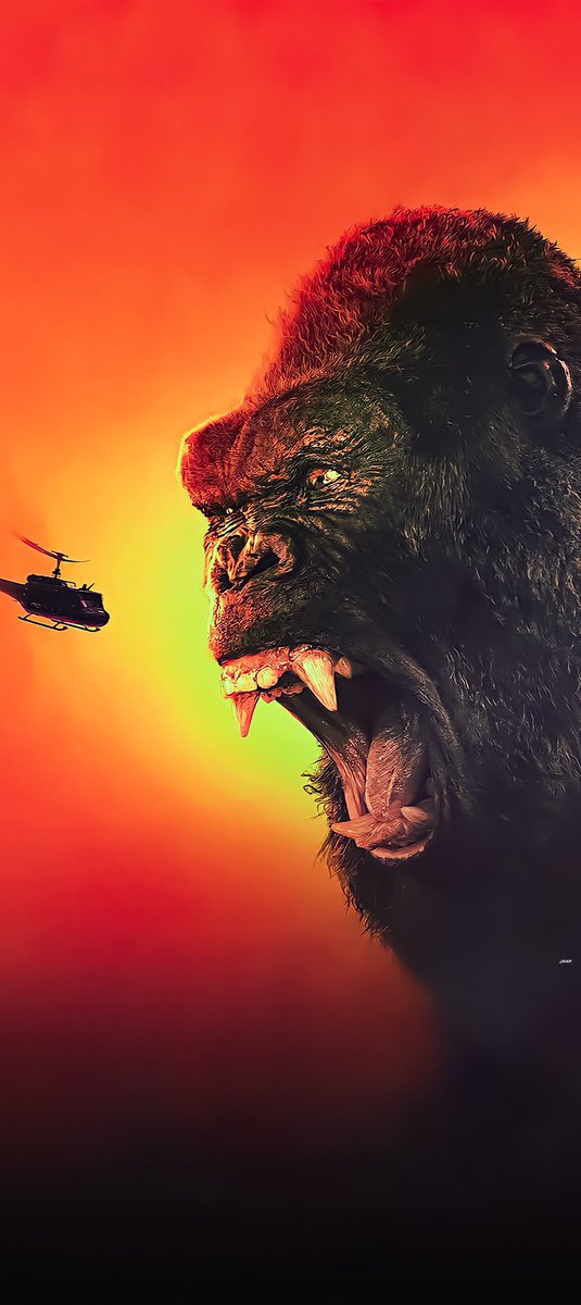 Design_JaiAK___'s tweet photo. KONG Wallpaper 🦍

#GodzillaXKongTheNewEmpire https://t.co/DQR2X5KZMt