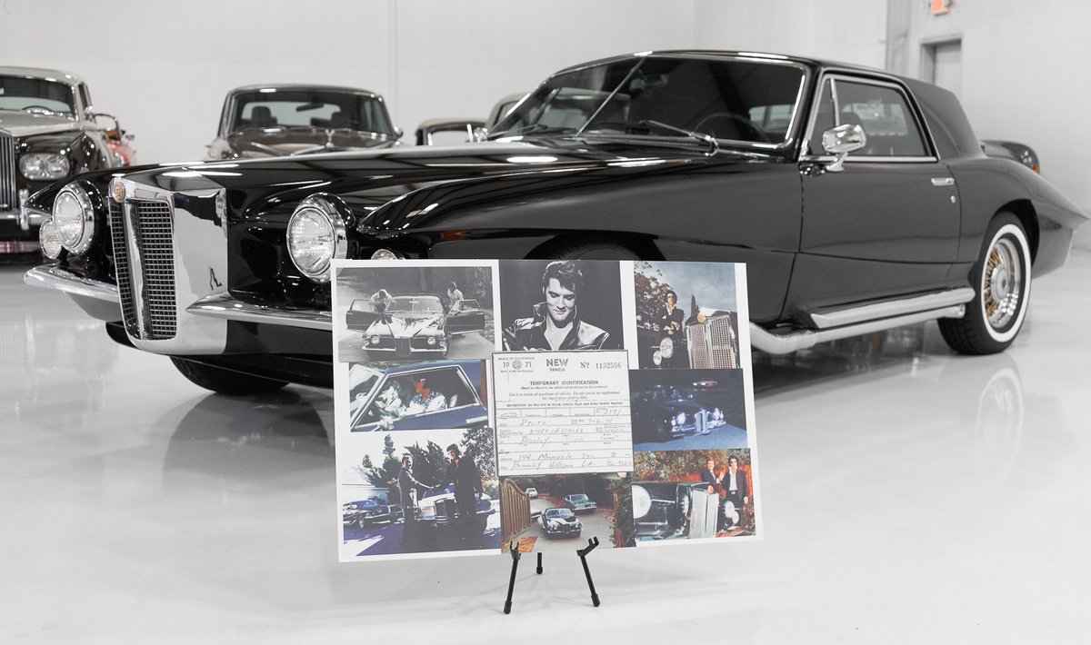 StLouisPR's tweet image. Congrats to Daniel Schmitt &amp;amp; Co in St. Louis on the sale of a 1971 Stutz Blackhawk once owned by Elvis. The car was sold to a New Jersey collector for $395k. Story on KMOV TV lnkd.in/gfgHaJQW. #STL #DanielSchmitt #ElvisPresley #collectorcars #StLouis
