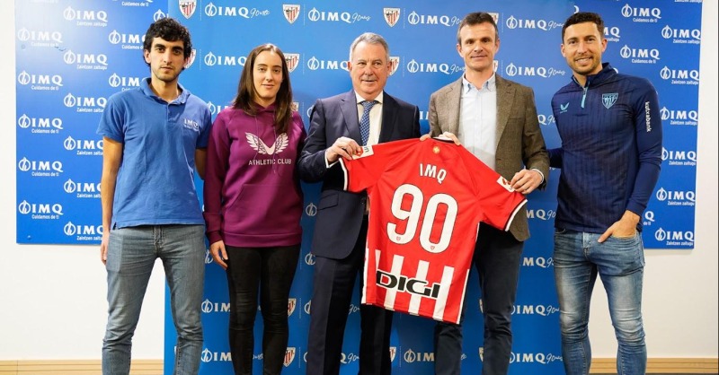 AthleticClub's tweet photo. ℹ️ El #AthleticClub e @ImqEuskadi renuevan por cuatro temporadas el convenio de asistencia sanitaria. 

Todos los detalles 👇