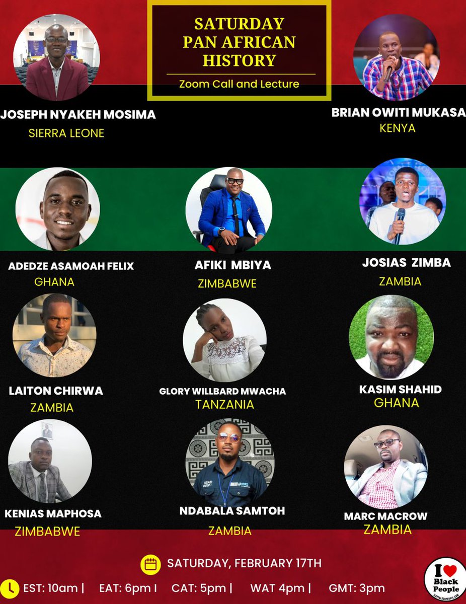 Join me tomorrow together with other eminent panelists as we discuss various topics around Education &amp;  Innovations to promote Pan African Unity. <a href="/iloveblackppl_/">ILoveBlackPeople.Com</a>  <a href="/Jihusishe11/">JihuSISHE Initiative</a> <a href="/skrr_eish/">Wakili Mwema</a>