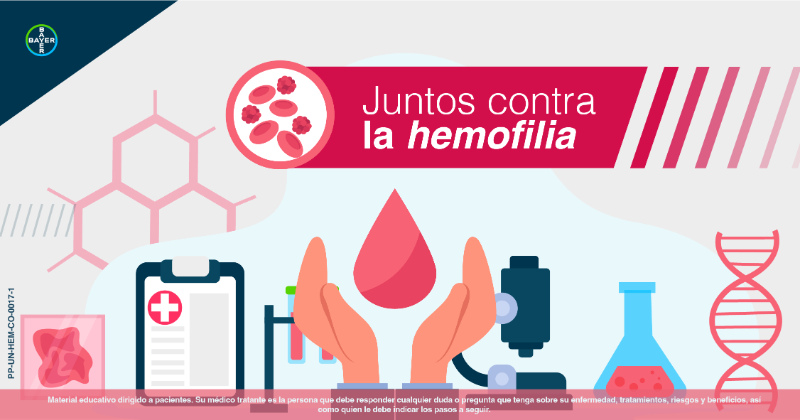 BayerAndinayCAC's tweet photo. Desde hace más de 30 años estamos comprometidos con la investigación y el desarrollo de tratamientos innovadores contra la hemofilia A. Asegúrese de tener la información y asesoría adecuada de su especialista para elegir el mejor tratamiento. #Hemofilia #SaludParaTodos https://t.co/WC6Hh7qozE