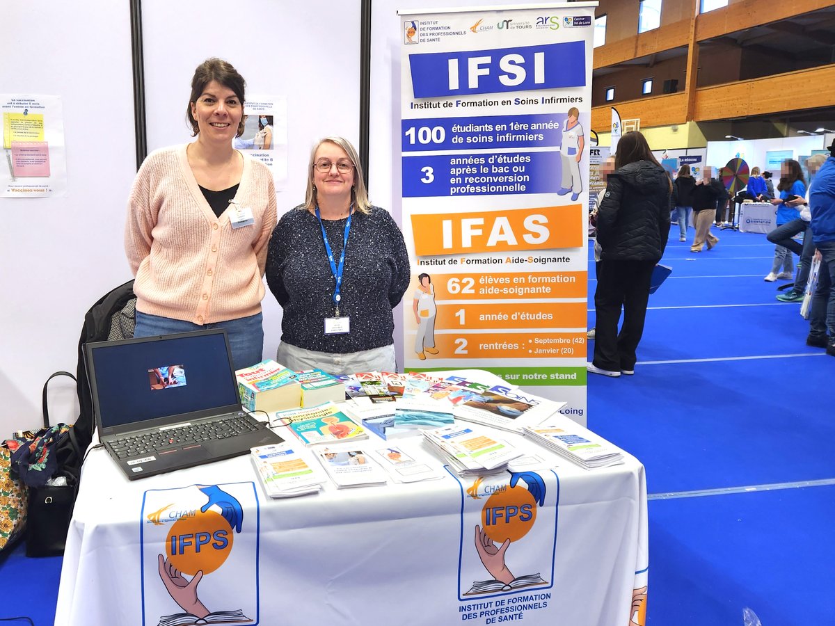 cham45200's tweet image. Le CHAM et l’IFPS participaient au forum de l’orientation,  ce vendredi 16 février.🏥👩‍⚕️
Cet événement a permis aux élèves des collèges et lycées de découvrir et d&apos;échanger sur de nombreux métiers et formations, proposés par les différents acteurs locaux et nationaux.🌐🎓