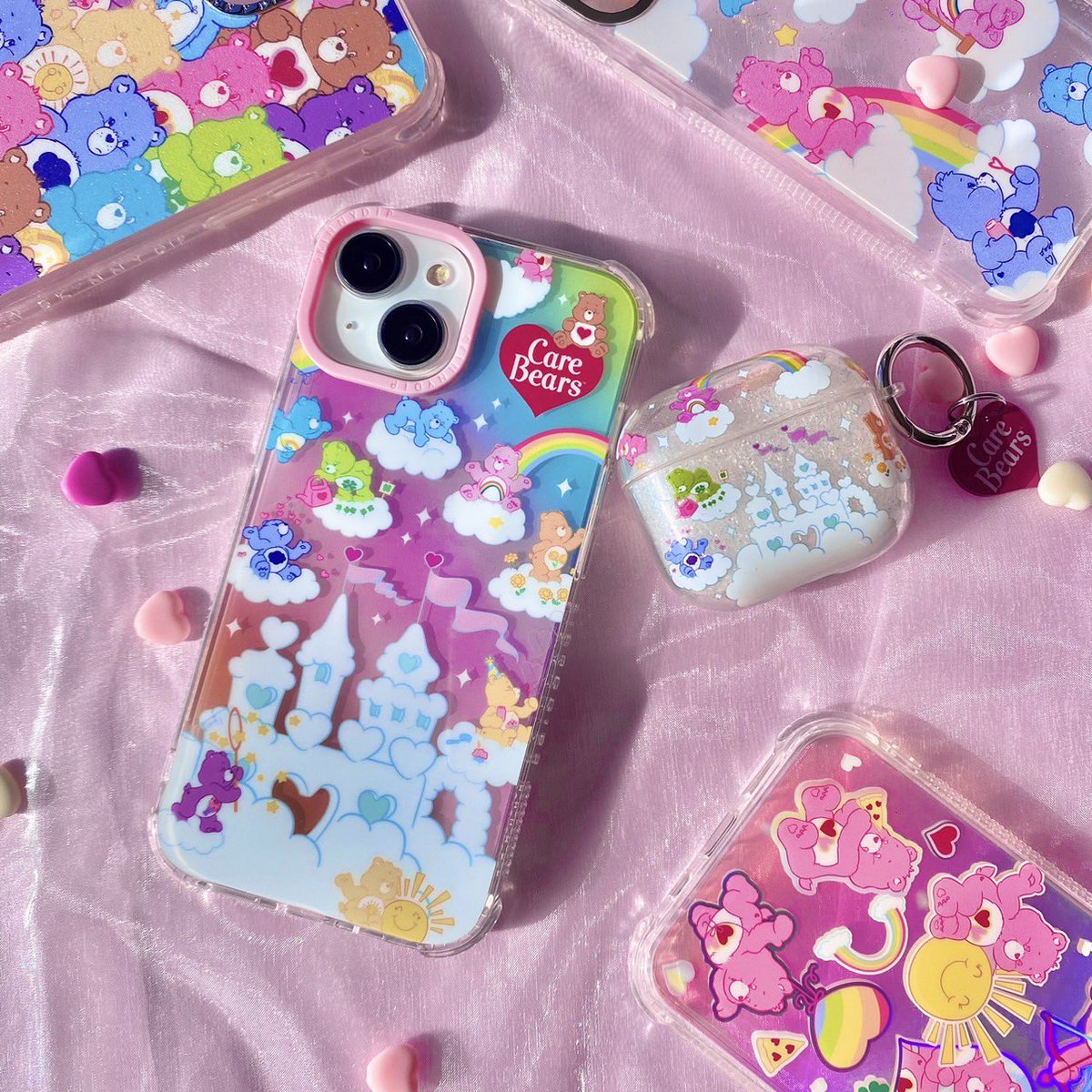 【SKINNYDIP】iphoneケース 24/7 ピンクケアベア Care Bears GGdA5myaYAAWrio.jpg