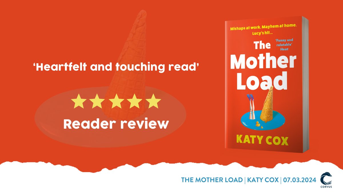 'Heartfelt and touching read' #TheMotherLoad by <a href="/MisforMummy/">Katy Cox</a> is available to pre - order

Waterstones: rb.gy/9lrjzs
Amazon: rb.gy/8xv20f