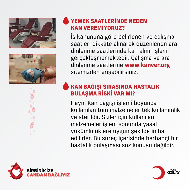 Kizilay's tweet photo. Kan bağışı seferberliğimiz devam ederken, hemen herkesin aklından geçen 10 soruyu yanıtlıyoruz. 🧑‍💻🩸 #CandanBağlıyız