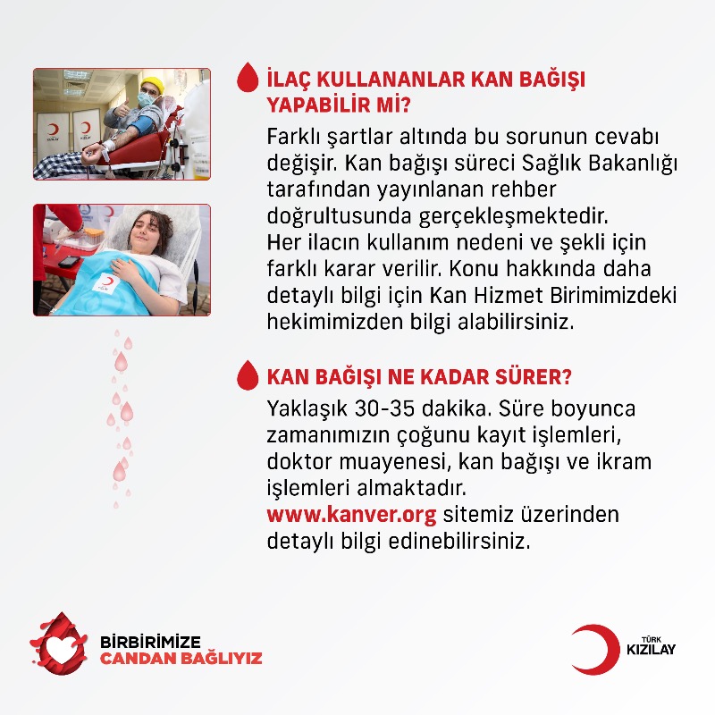 Kizilay's tweet photo. Kan bağışı seferberliğimiz devam ederken, hemen herkesin aklından geçen 10 soruyu yanıtlıyoruz. 🧑‍💻🩸 #CandanBağlıyız
