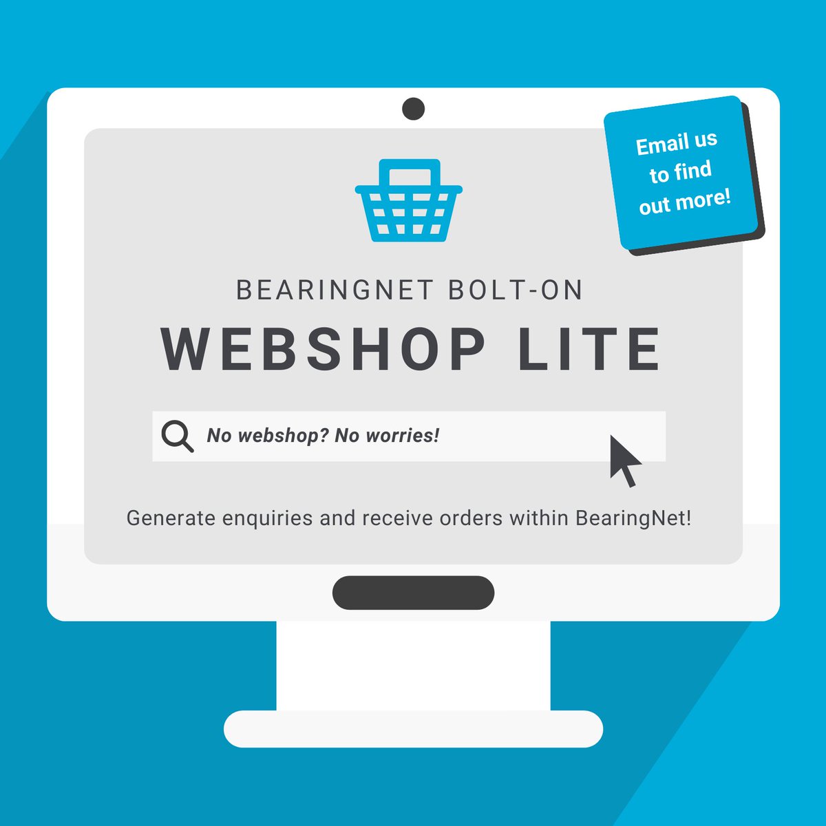 BearingNet's tweet photo. 🌐 Is time and resource a factor when thinking of building an e-commerce shop? If so, the Webshop Lite Bolt-On will benefit you.

You don’t have to own your own webshop; generate enquiries within BearingNet.

Find out more➡️ https://t.co/Voibt9vD4r

#bearingnet #webshop https://t.co/eOsZAZe0Yr