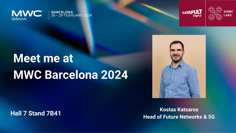 Join <a href="/dinos_kats/">Kostantinos Katsaros</a> Head of Tech-Future Networks &amp; 5G at <a href="/DigiCatapult/">Digital Catapult</a> and <a href="/FONRC_REASON/">REASON Open Networks Project</a> WP lead, for discussions and networking at UKTIN Stand 7C61, REASON Stand 7C75 &amp; SONIC Labs Stand 7B41 to learn more about the UK R&amp;D&amp;I Telecoms ecosystem. 🌐🚀 #Networking #MWC2024