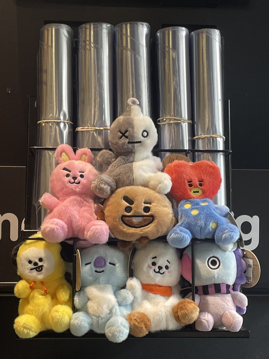 BTS helping us show off our rolls of 10 sleeves for £7.50! 🥰 #hmv #nipper #hearmyvoice #BTS