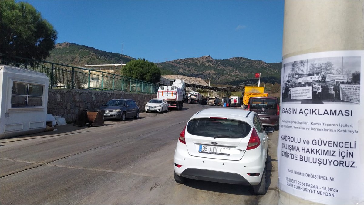 tabibturkiye's tweet photo. 18 Şubat 15.00'da İZMİR Konak Cumhuriyet Meydanı'nda, biz Belediye Şirket işçileri, Kamu Taşeron İşçileri ve ASM Grup çalışanları ile birlikte yapacağımız Kadro ve Güvenceli Çalışma talebini seslendireceğimiz basın açıklamamız için Broşürlerimizi belediye işçisi arkadaşlarımıza ulaştıyoruz, afişlerimizi asmaya devam ediyoruz .

Dün BUCA , Bugün KARŞIYAKA BAYRAKLI'da işçilere ulaştık 

Birleşen işçiler Yenilmezler ..