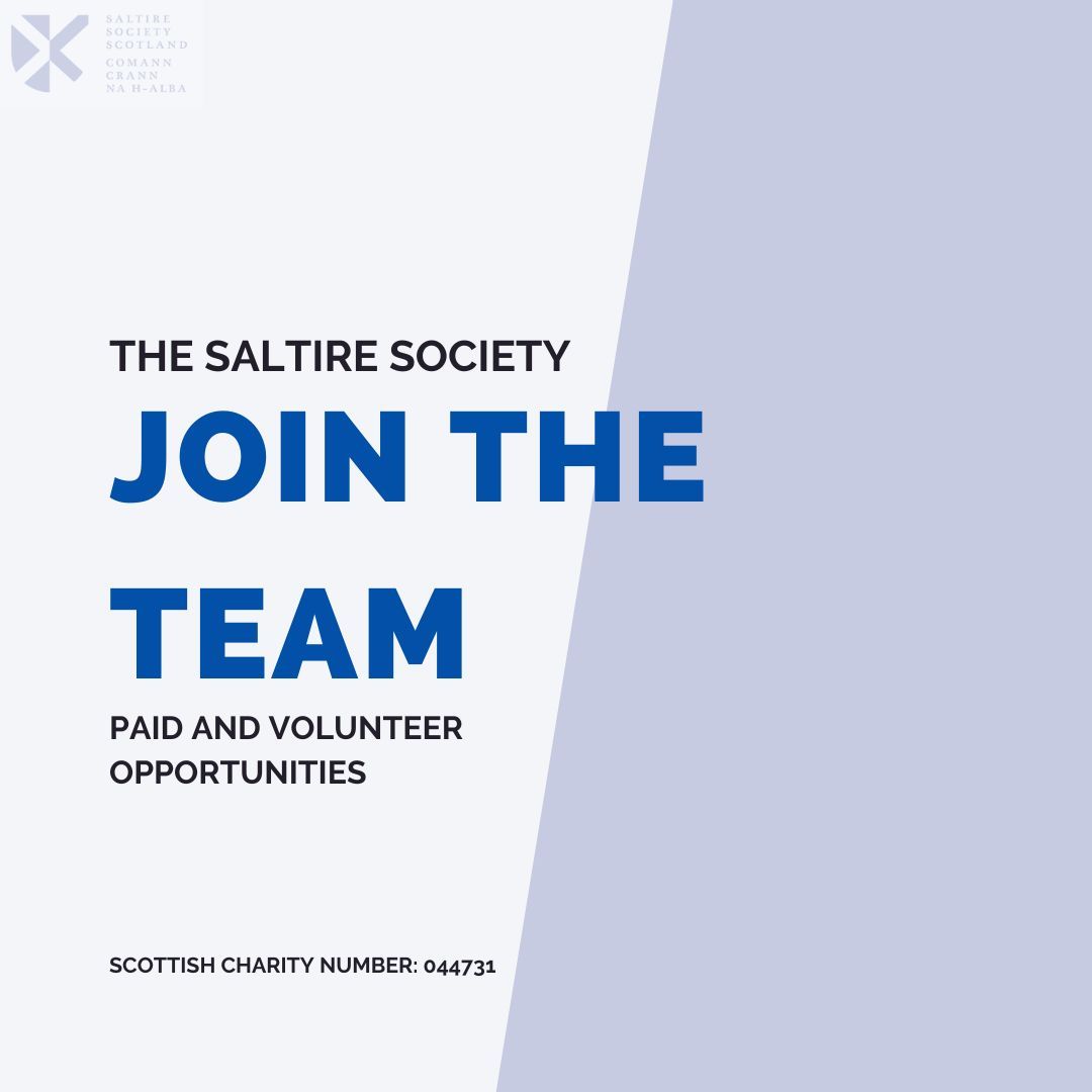 VACANCIES AT THE SALTIRE SOCIETY 📣 We're looking for a Director and new Treasurer to join our team! Check out the link to our website for more details: buff.ly/48hd3Dl #CreativeJobs #Edinburgh #Volunteer #Volunteering #CurrentVacancies #Hiring