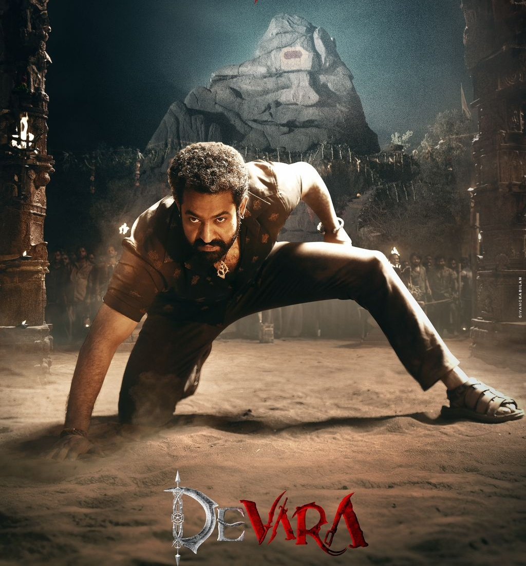 Rate #Devara poster on scale of 10. #ManOfMassesNTR @tarak9999