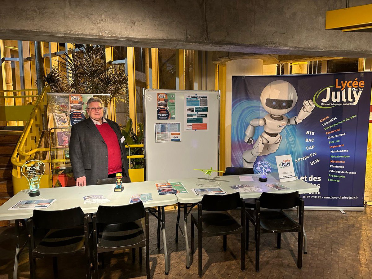 Participation du Lycée Charles Jully à la soirée de l’orientation organisée par la FCPE de Saint Avold <a href="/LPOJullyStAvold/">Lycée Charles Jully-Saint Avold</a> <a href="/FcpeSaintAvold/">Fcpe StAvold</a> <a href="/Dsden57/">DSDEN de la Moselle</a>