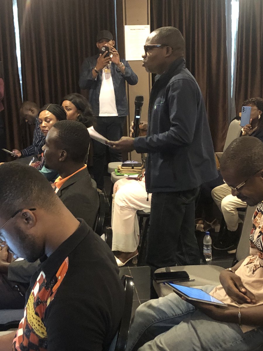 Fondationelfa's tweet photo. La crème de la presse ivoirienne est bien représentée. https://t.co/dnsFNMwlDh