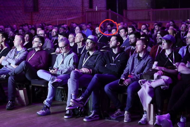 terdelyi's tweet image. All the PHP rockstars on one photo 😜 (Expect @freekmurze who was on the stage.) #phpuk24