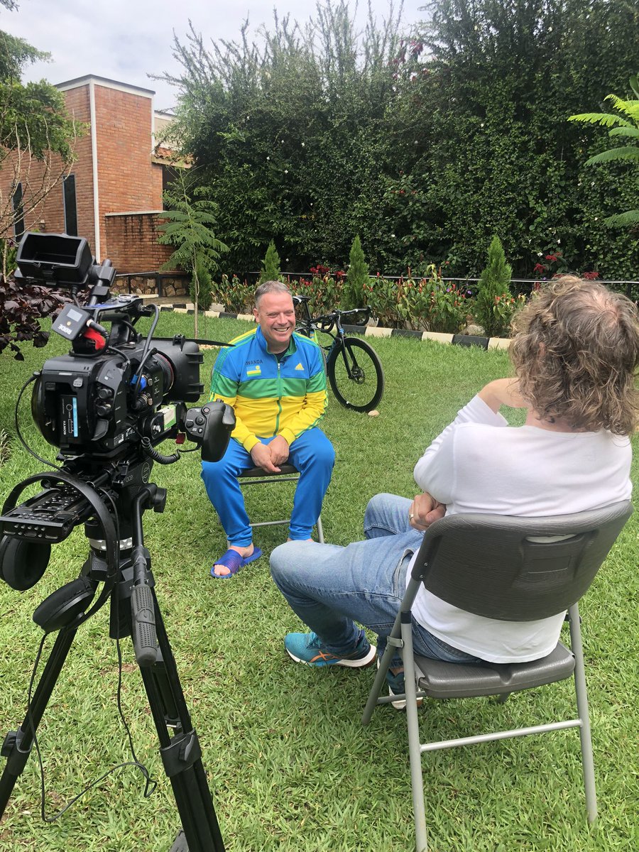Interview Time this morning #tourduRwanda2024