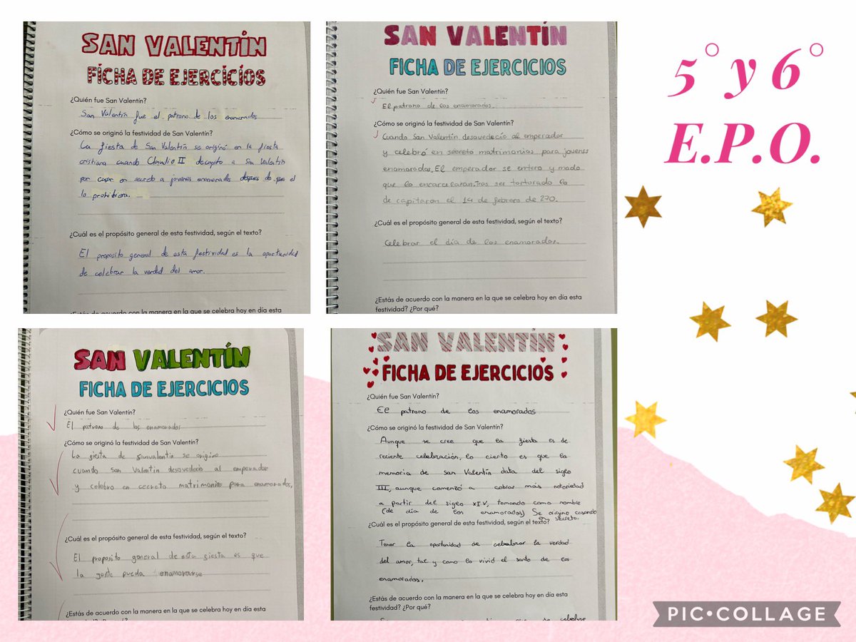 RelienTrepalio's tweet photo. Actividades de los alumnos y alumnas para trabajar el día de San Valentín 😍 @Relideleon #ReliEsMás #LaClaseDeReliCuenta #SanValentin https://t.co/GQQs1mdFMU