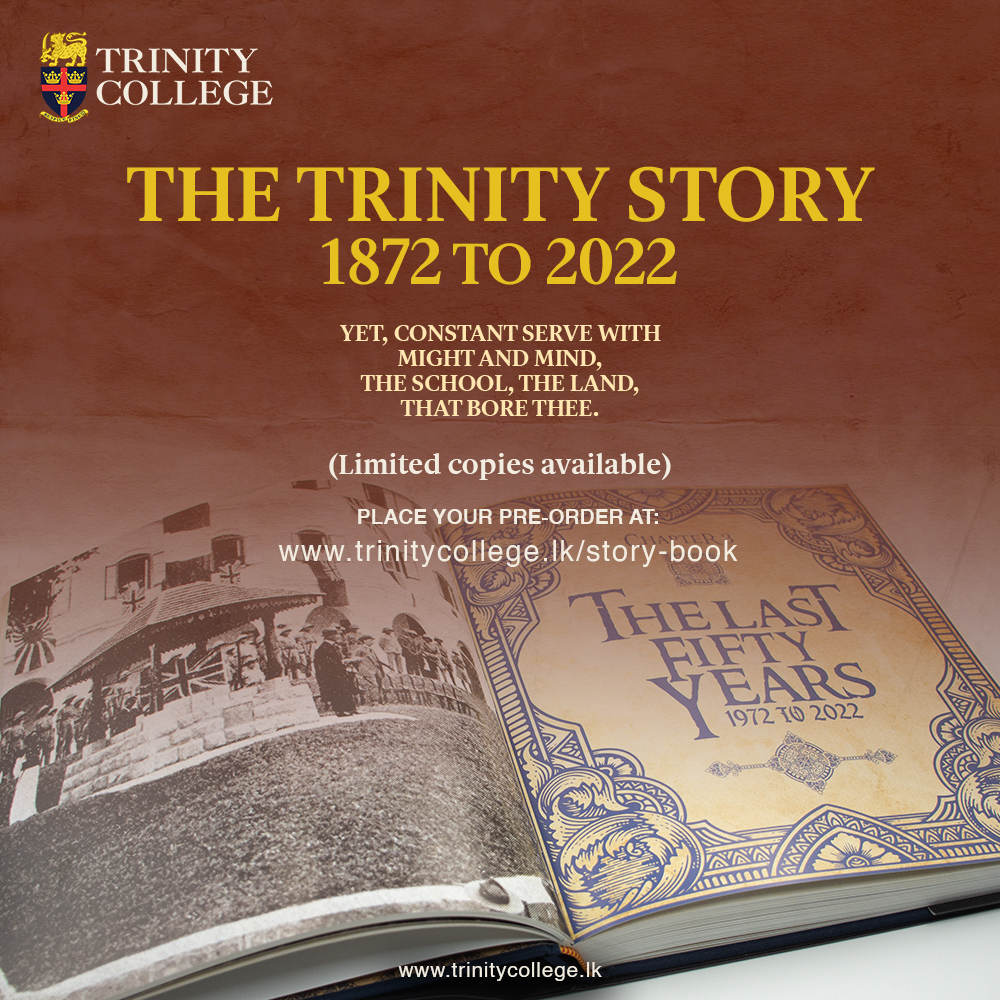 TrinityColKandy's tweet photo. The Trinity Story is brought to life through a narrative of spirit, place, and people spanning 150 vibrant years.
Reserve yours now at https://t.co/QIe0iiqefN
(Limited copies available).
#trinitycollegelk #thetrinitystory #historyproject #book #ordernow https://t.co/bRhcUjnr02