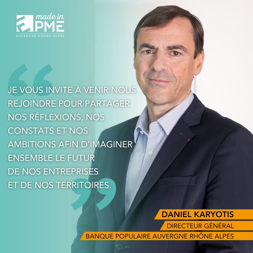 Venez rencontrer nos équipes sur le stand BPAURA lors du salon Made in PME
📅 Jeudi 28 mars 
⌚ 08h - 20h
📍Eurexpo
👉 ITW complète de Daniel KARYOTIS, Directeur Général BPAURA : fcld.ly/2c1lhxv