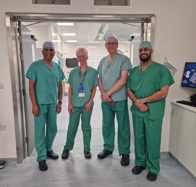 Great to welcome <a href="/NHSEnglandNMD/">Professor Stephen Powis</a> Stephen Powis and team to <a href="/NightingaleExt/">NHS Nightingale Hospital Exeter</a>  <a href="/RoyalDevonNHS/">Royal Devon NHS</a> to showcase the fantastic innovation and difference we are making to patient care across Devon. Together we can change the way we do things for the better !!