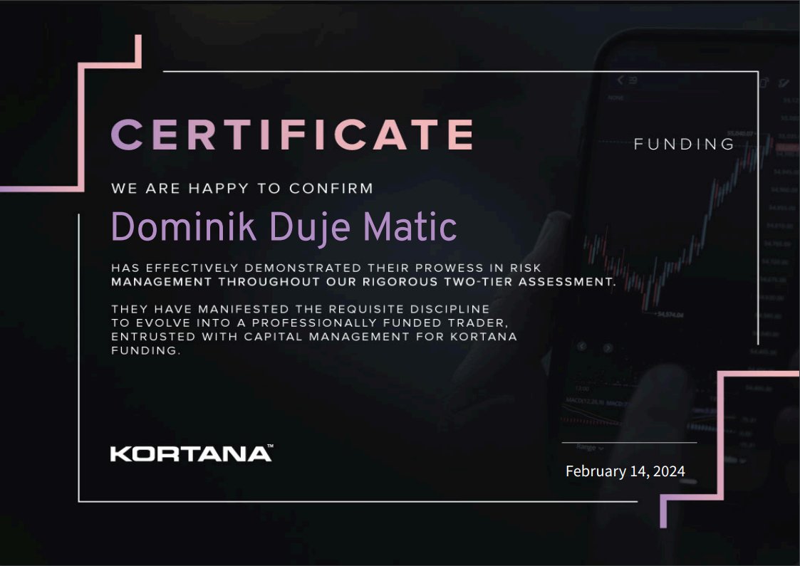 duje_matic's tweet photo. ⚡️ZEUS bot proof of concept⚡️

Are you ready to take your trading journey to the next level? 

Meet @ProjectZeusBot Trading Bot, your key to unlocking the doors to funded trading opportunities with proprietary firms.

I am surprised with the results and the vision of the team that stands behind the project. They are real!

Experience the future of trading with Zeus Trading Bot. Sign up now and embark on your journey to funded trading success!

Use code: EZE15 and receive 15%.