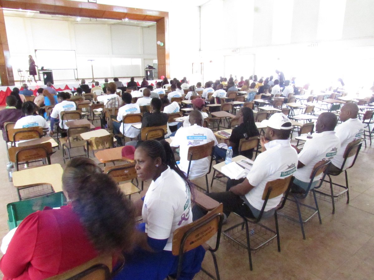 National Cancer Institute of Kenya (@ncikenya) on Twitter photo Taking #Cancer awareness on prevention and control to our institutions. Technical University of Kenya, <a href="/TU_Kenya/">Technical University of Kenya</a> hosting health professionals on cancer.
<a href="/AKUHNairobi/">Aga Khan University Hospital, Nairobi</a> <a href="/BBPSK_Kenya/">BBPSK</a> <a href="/GearHealthSys/">Gear Health</a> #CancerAwareness #changingthenorm Taking #Cancer awareness on prevention and control to our institutions. Technical University of Kenya, <a href="/TU_Kenya/">Technical University of Kenya</a> hosting health professionals on cancer.
<a href="/AKUHNairobi/">Aga Khan University Hospital, Nairobi</a> <a href="/BBPSK_Kenya/">BBPSK</a> <a href="/GearHealthSys/">Gear Health</a> #CancerAwareness #changingthenorm